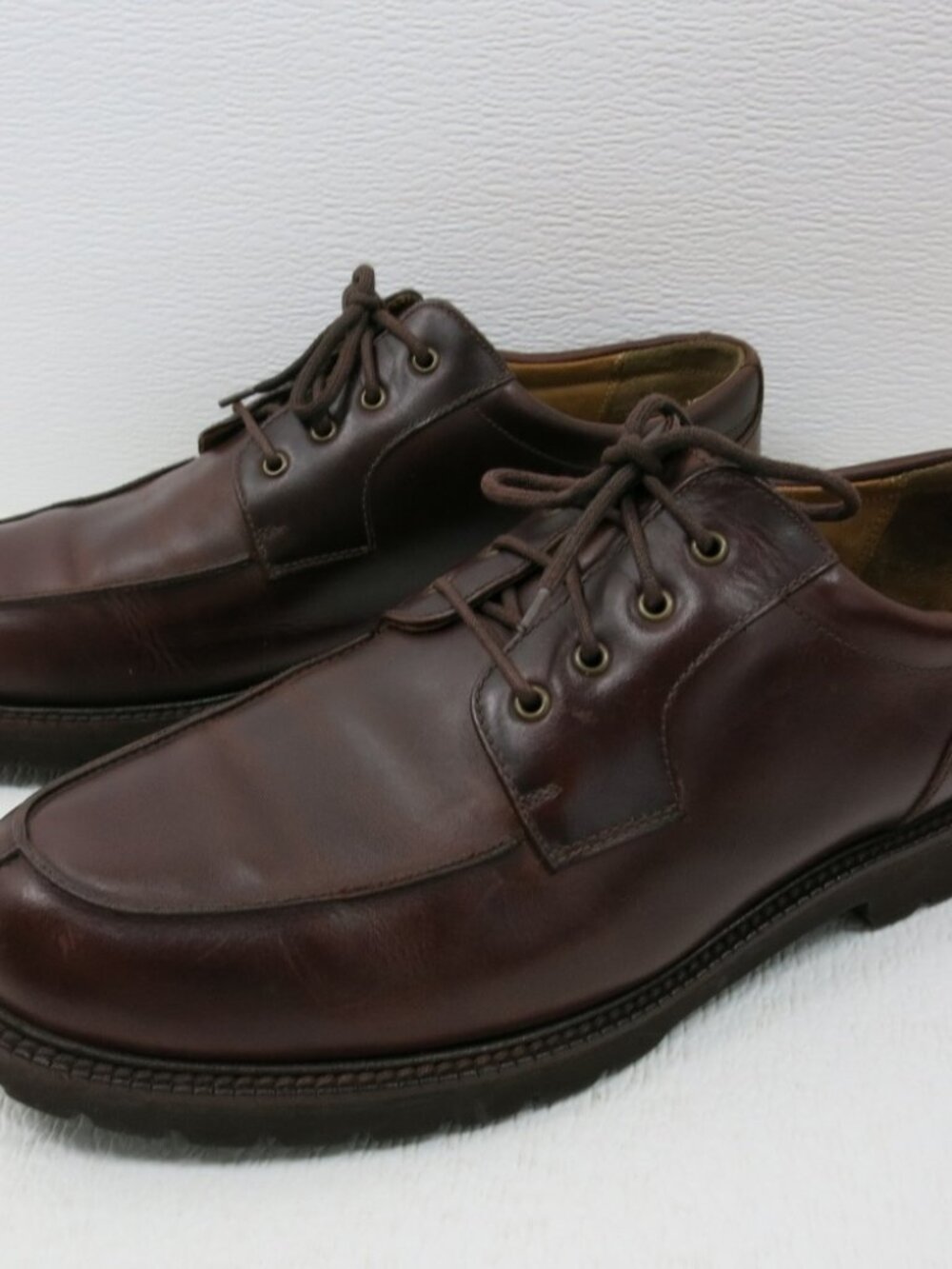 L. L. Bean Split Toe Oil Tanned Leather Casual Footwear Men's Shoes Oxfords 10